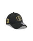 ფოტო #2 პროდუქტის Men's Black Boston Red Sox 2024 Armed Forces Day 39THIRTY Flex Hat