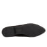 Фото #7 товара Trotters Harlowe T1707-053 Womens Black Suede Slip On Loafer Flats Shoes