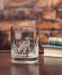 Фото #4 товара Heron Double Old Fashioned 14Oz - Set Of 4 Glasses