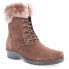 Фото #3 товара Propet Winslow Winter Lace Up Booties Womens Brown Casual Boots WFX016SCHO