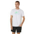 ASICS Court Graphic short sleeve T-shirt Brilliant White / New Leaf, L - фото #1