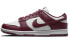 Фото #1 товара Nike Dunk Low dark beetroot 防滑轻便 低帮 板鞋 女款 酒红 / Кроссовки Nike Dunk Low DD1503-108