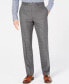 Фото #1 товара Lauren Ralph Lauren Men's Ultraflex Classic Fit Plaid Dress Pants Grey 42Wx30L