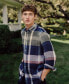 ფოტო #1 პროდუქტის Men's Multi-Check Long Sleeve Button-Down Shirt