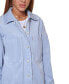 ფოტო #3 პროდუქტის Women's Zip-Front Lined Oversized Shacket