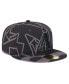 ფოტო #2 პროდუქტის Men's Black Arizona Diamondbacks Logo Fracture 59FIFTY Fitted Hat