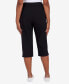 ფოტო #5 პროდუქტის Petite Classic Allure Super Stretch Pull-On Clam Digger