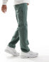 Фото #5 товара ONLY & SONS loose fit trouser in sage grey