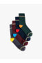 Фото #1 товара 4'lü Soket Çorap Seti Geometrik Desenli