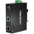 Фото #1 товара TRENDnet TI-IG90 - Gigabit Ethernet - 10,100,1000 Mbit/s - IEEE 802.3 - IEEE 802.3ab - IEEE 802.3af - IEEE 802.3at - IEEE 802.3bt - IEEE 802.3u - Full - Half - Black - 100 m