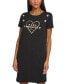 Фото #9 товара Women's Heart Logo T-Shirt Dress