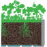 Plant pot Starwax Black Rectangular 80 cm