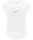 ფოტო #1 პროდუქტის Little Girls Prep In Your Step Logo Graphic T-Shirt