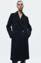 Пальто в мужском стиле из шерсти manteco — zw collection ZARA