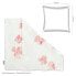 Kissenbezug weiß-pink | Floral |