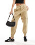 Фото #8 товара River Island cuffed cargo trouser in beige