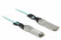 Фото #2 товара Delock Active Optical Cable QSFP+ 5 m - 5 m - QSFP+ - QSFP+ - Male/Male - Aqua colour - 40 Gbit/s
