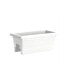 Фото #1 товара Countryside Rail Flower Deck Planter White 24 Inch