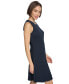 Фото #5 товара Women's Button-Shoulder Jacquard Dress