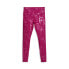 Фото #1 товара Puma Metallic Shine Athletic Leggings Womens Pink Athletic Casual 52503724