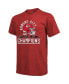 Men's Red Kansas City Chiefs Super Bowl LVIII Champions Tri-Blend T-shirt