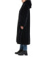 ფოტო #7 პროდუქტის Women's Hooded Faux-Fur Maxi Coat