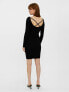 Dámské šaty VMGLORY Slim Fit 10268007 Black