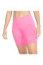 Kadın Kısa Tayt Yüksek Belli Şort Pembe Fast Women's Running Shorts Db4347-607