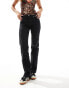 Фото #5 товара Dr. Denim – Lexy – Slim-Fit-Jeans in schwarzer Black-Mist-Waschung mit mittelhoherm Bund und geradem Schnitt