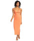 ფოტო #1 პროდუქტის Juniors' Wavey Lady Midi Dress