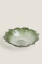 Фото #2 товара Flower-shaped glass salad bowl