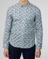 ფოტო #2 პროდუქტის Men's Multicolor Floral Print Long Sleeve Shirt