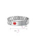 ფოტო #5 პროდუქტის Blank Medical Identification Medical ID Band Link Bracelet For Men Stainless Steel 8.5 Inch