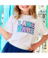 Фото #2 товара Little and Big Girls Lake Babe Patch Short Sleeve T-Shirt