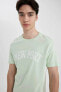 Фото #26 товара Erkek T-shirt Mint Yeşili C2205ax/gn1139