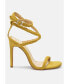 Фото #1 товара sherri ankle braided strap high heel sandals