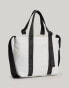 Tommy Jeans Essential Repeat Logo Tote in White