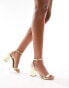 Фото #4 товара RAID Wink 2 block heeled sandals in gold