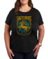 Фото #1 товара Sagittarius Zodiac Plus Size Graphic T-Shirt