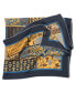 Фото #6 товара Men's Napoli - Hand Rolled Silk Neckerchief for Men