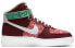 Фото #3 товара Nike Air Force 1 High "Christmas" 圣诞 高帮 板鞋 男款 红绿白 / Кроссовки Nike Air Force DC1620-600