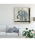 Фото #3 товара Tara Daavettila Global Elephant V Canvas Art - 15.5" x 21"