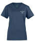 ფოტო #1 პროდუქტის Women's Sea Yall Cotton Graphic V-Neck T-Shirt