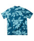 Фото #2 товара Quiksilver Men's Aqua Flower Short Sleeves Shirt