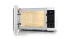 Фото #3 товара Sharp YC-MS02E-W microwave Countertop Solo 20 L 800 W Black White
