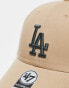 47 Brand Los Angeles Dodgers contrast cap in beige