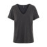 Фото #3 товара YAS Luna short sleeve v neck T-shirt