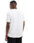 Фото #3 товара ASOS DESIGN relaxed t-shirt with cuffed hem and crew neck in white