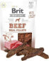 Фото #1 товара Лакомство для собак Brit Jerky Beef Fillets Волынистые 80 г