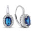 Luxury silver earrings in the style of Duchess Kate EA745WB